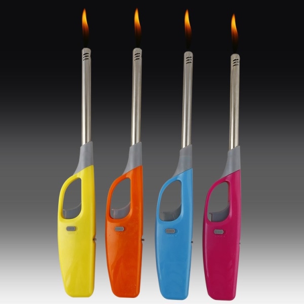 4 flexibla gaständare elektroniska tändare (slumpmässig färg)
