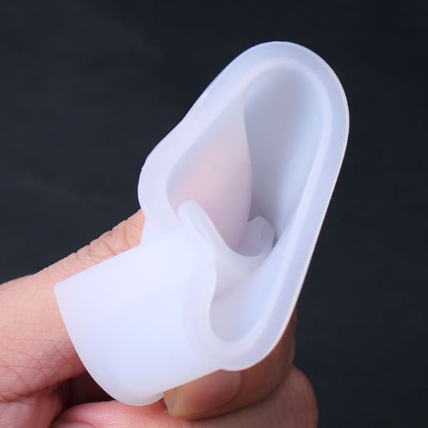 Silikonlysformer, 2 stk Yin Yang Hellende Lysformer, 3D