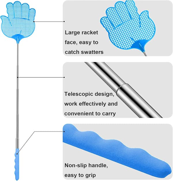 2 stk. Fluepapper, Fluepapper i Plast, Assortert