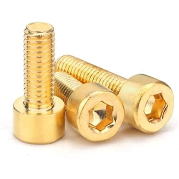 Head Screws Brass Hex Socket Screws Pure Brass Head Bolts