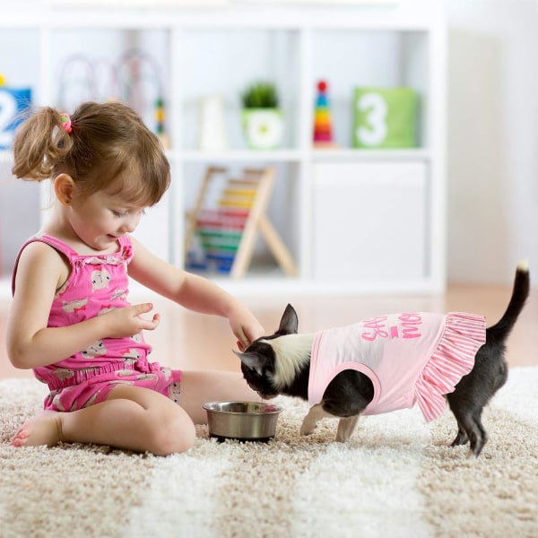 4-pack Hundklänningar Söta Hundklänningar Prinsessklänning för Hund