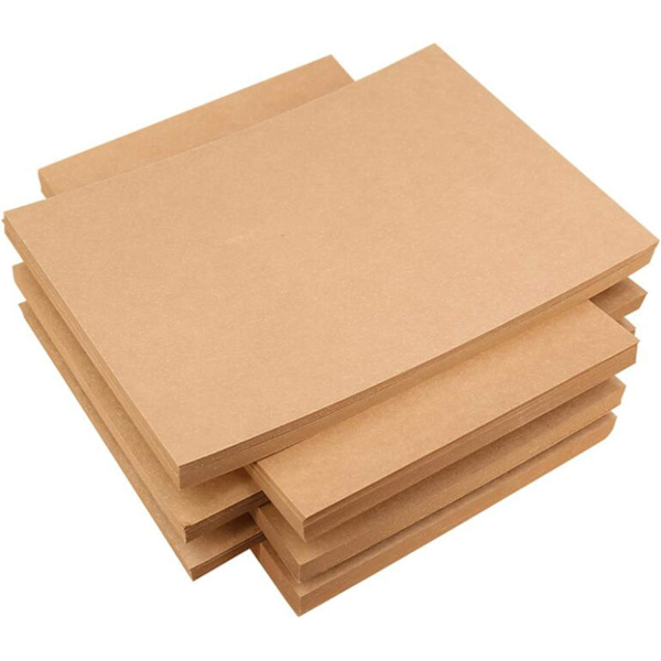 A4 Kraftpapper, Letter Storlek 8,5\" x 11\", Brun, 100 Ark