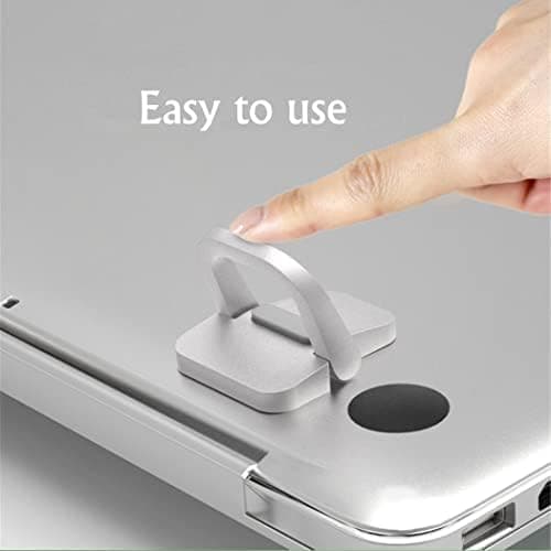 Mini Usynlig Laptop Stand, til MacBook (2 STK) (Sølv)