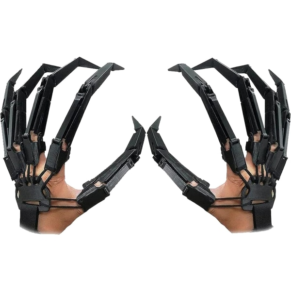 Halloween Jointed Finger Extensions, 3D- printed Jointed Finger