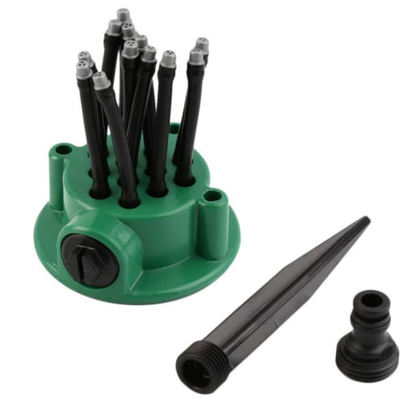 Helt Automatisk Hage Multi - Hode Sprinkler 360 Grader Blomst
