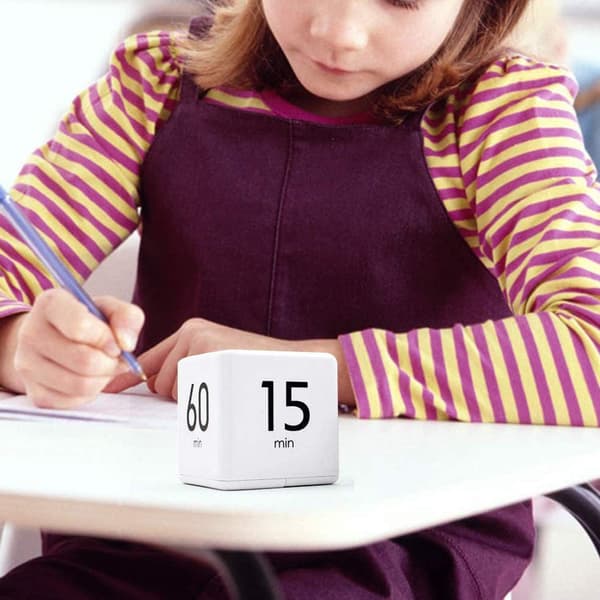 Køkken Timer (Hvid 15-20-30-60 Minut), Terning Timer Stopur og