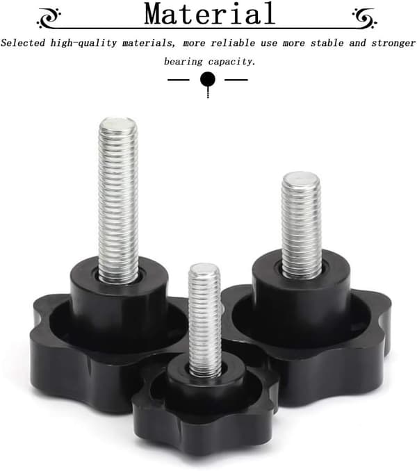 M5*10Mm-M5 Koneenruuvit, Siipimutterit, Kiinnikkeet,