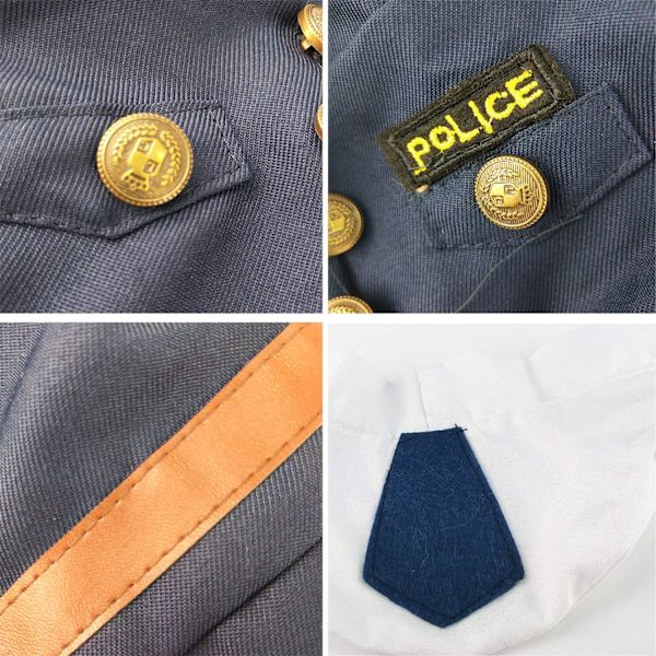Katt- och hunduniform, söta husdjurskläder, roliga cosplay-kostymer,