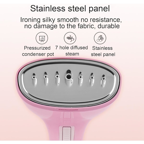 Hængende Strygemaskine, 7 Huls Jævn Damp, 280ml Stor Vandtank