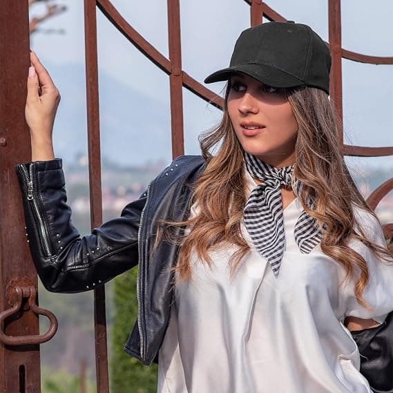 Bomuld Baseball Cap Justerbar Farve Unisex Sort Farve Og
