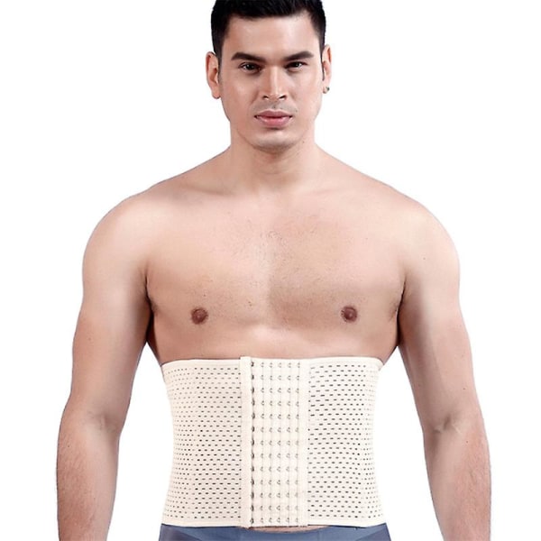 Men's Waist Training Corsets with Steel Bone Sweat Belt Sauna