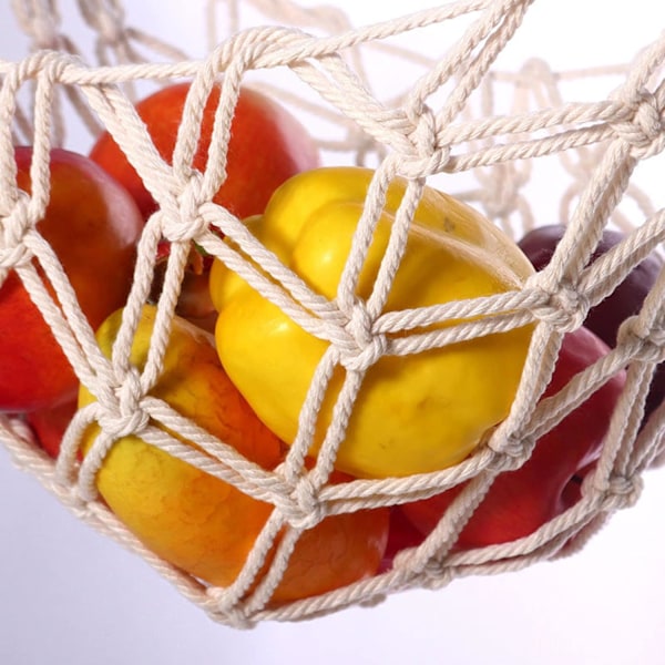 Hängande Frukthängmatta med Krokar, Oval
