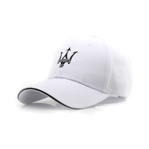 Ma-sera-ti Baseballkasket til Mænd - Broderet, Justerbar, Klassisk