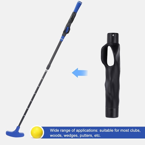 2-osainen Golf-oteharjoitteluliitäntä käden asennon parantamiseksi golfmailoissaOikea käsi Golf-swing-harjoittelija