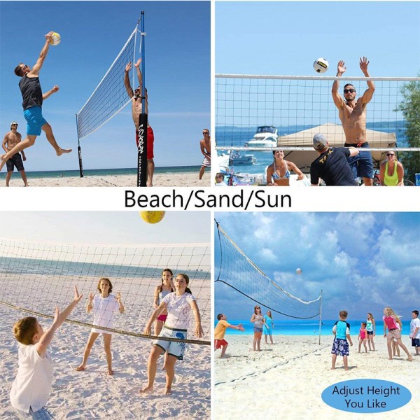 Single edge volleybollnät cross volleybollnät för stranden