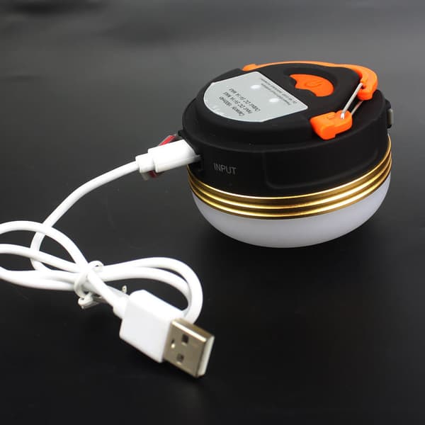 Campinglys, teltlys USB-oppladbare 3 moduser Camping