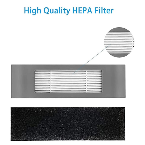 Puhdistusliina Harja Suodatin Yhteensopiva Ecovacs Deebot Ozmo T9 T9+ T9power