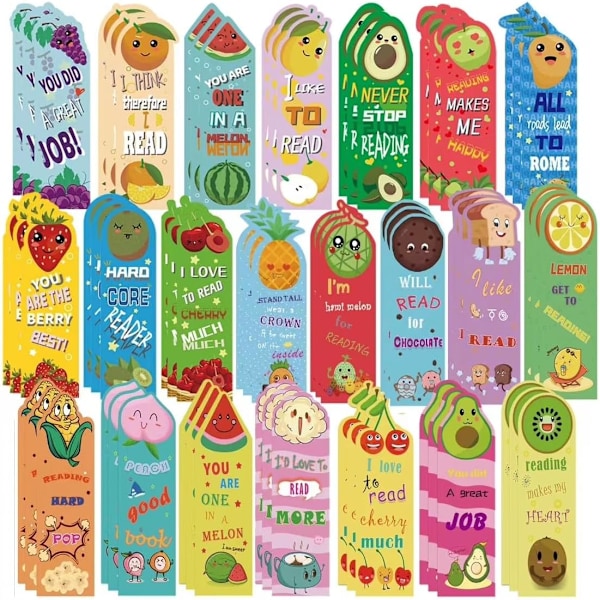 Scented Bookmarks,Scratch and Sniff Stickers for Kids，End of Year