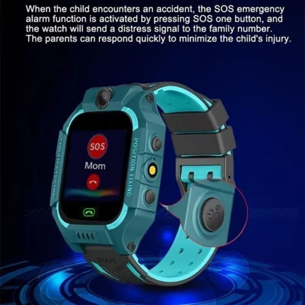 Smartwatch til Børn Q19 med GPS-Sporing