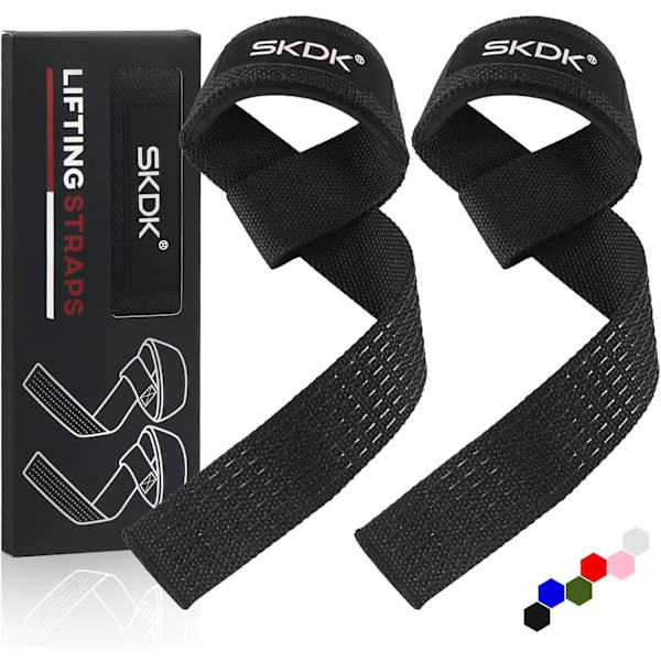 Halksäkra silikonlyftband, Band för Gym, Styrketräning, gymremmar handledsband för gym kvinnor, män, viktlyftning