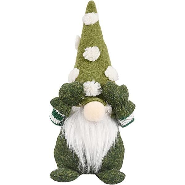 1 Jul Mini Plysch Handgjord Jultomte Tygdocka Snögubbe
