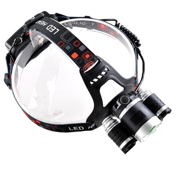 LED-hodelykt, 4 moduser 6000K 1500 Lumen Kraftig Belysning Ultra