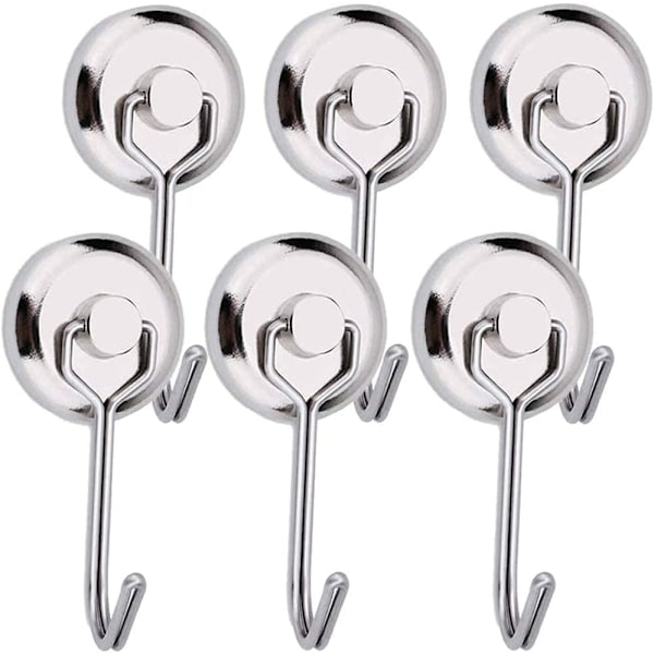 Voimakkaat magneettiset koukut 30 kg Magneettiset koukut jääkaappiin