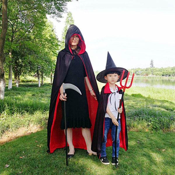 1 st Halloween mantel vuxna barn smink kostym rekvisita död