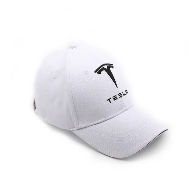 Sportmössa Solskyddsmössa Tesla Mössa - Vit