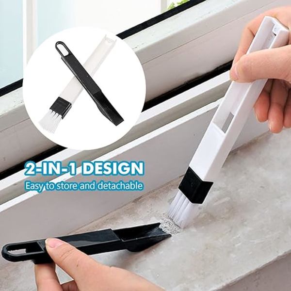 3-pack Multifunktionell Spaltborste Spalt Spalt Dörr Fönster Spalt