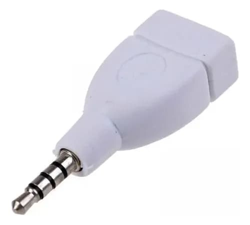 2x3,5 mm hannkontakt til USB 2.0 lydadapter