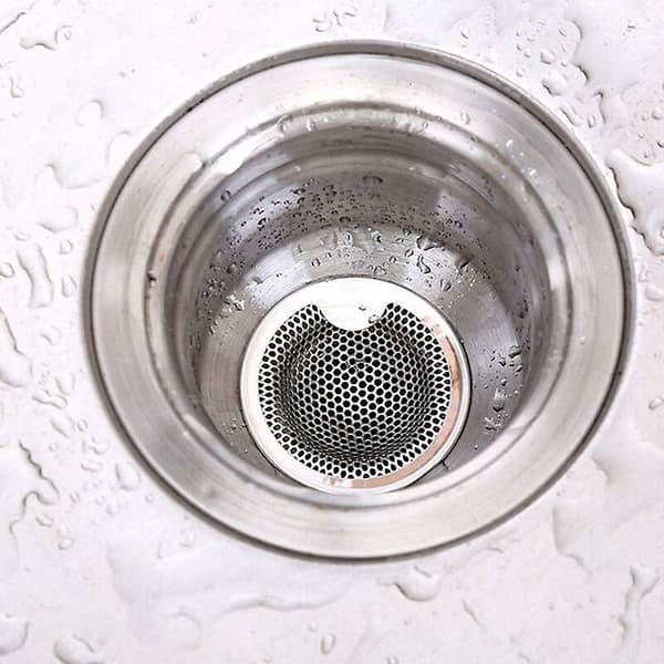Rostfria diskbågsfilter Ett set med två delar (7,5 CM)