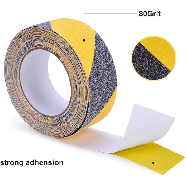 Anti-Slip Stairs, 5cm*10m, Adhesive Anti-Slip Tape,