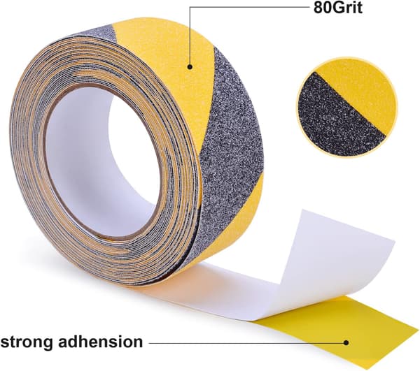 Antislip-trapper for trapper, 5cm*10m, selvklebende antislip-tape