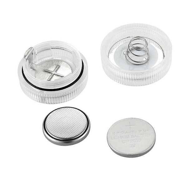 10 st Mini nedsänkbara LED-lampor, undervattenslampa vattentät RGB flerfärgad LED-ljusbelysning med 1 fjärrkontroll för simbassäng damm akvarium