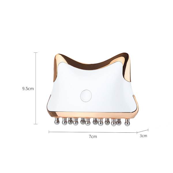 1 Elektrisk Meridian Skrapinstrument Helkropp Nackmassager