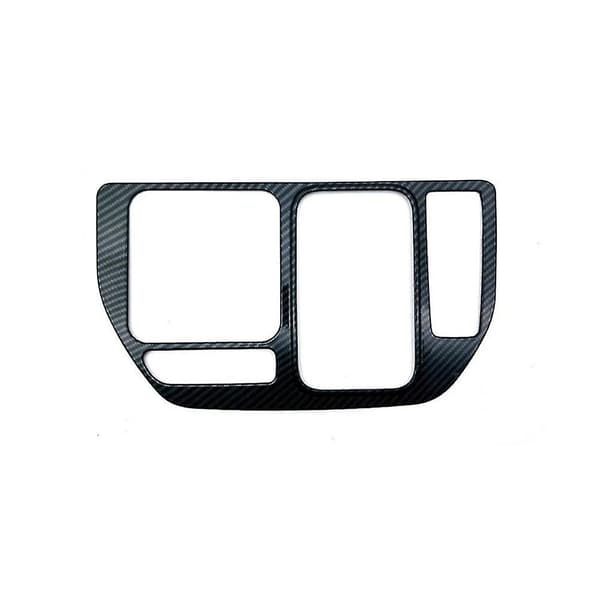 Car Carbon Fiber Central Control Shift Panel Decal Interior Modif