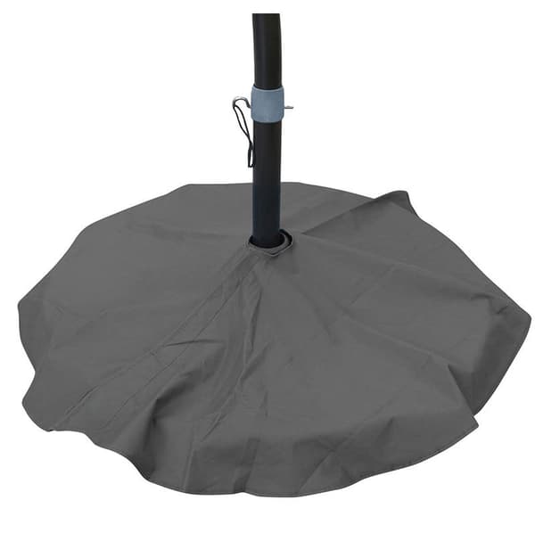 En 90 cm diameter utomhusgårdsparasollbasfäste,