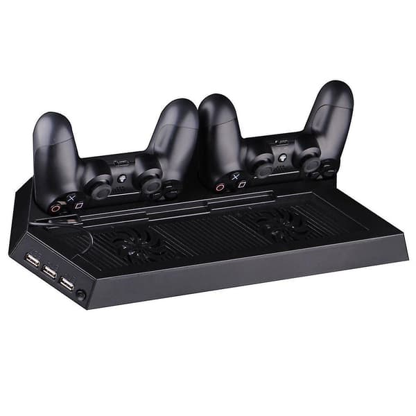 For PS4 Vertikal Stativ Kjølevifte