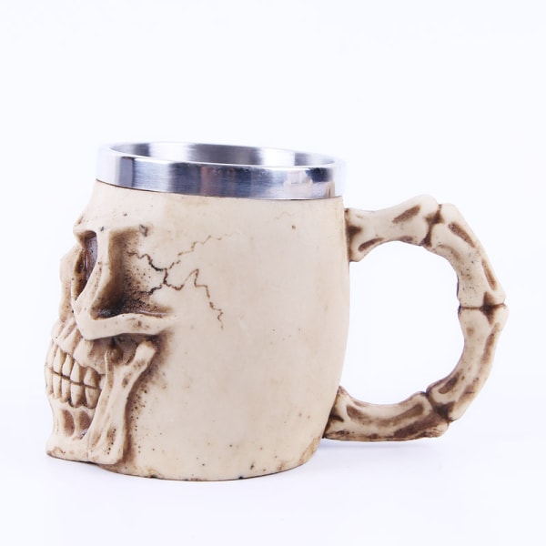 Skull mug (resin) 1 piece