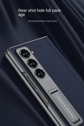 Samsung Z Fold6 etui, støttet med belegg