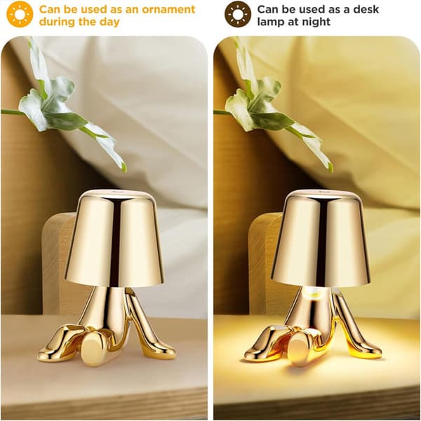 Touch-sänglampor Idéer Lampor för hem inomhuslampa Guld Touch D