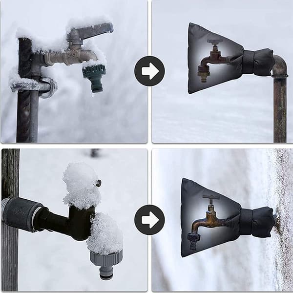 3-pack Utomhuskran Skydd Fryskydd för Kran