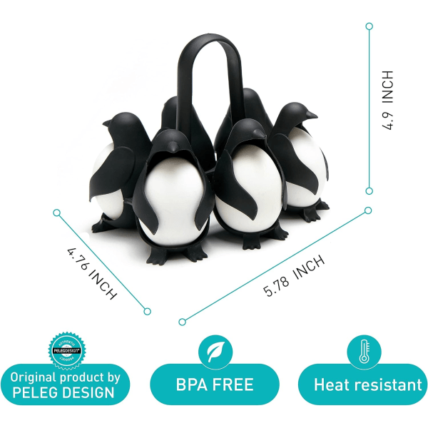 1 stk - Universal Egg Holder Egg Cooker Egg Cups - Morsomme Egg Cups