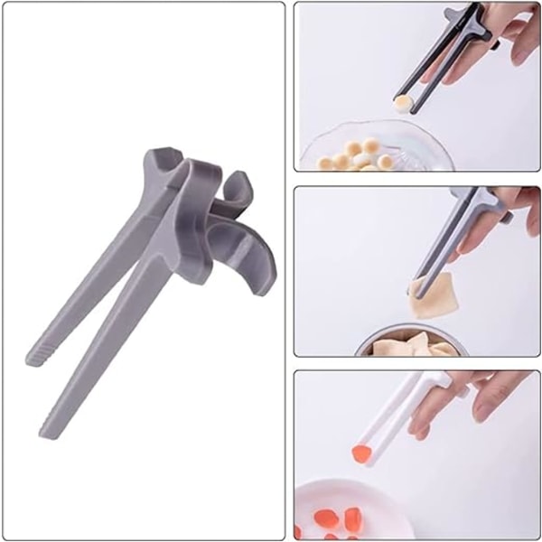 5-fingers spisepinde, dovne spisepinde, ergonomisk spisepindeholder