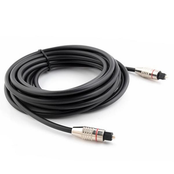 5m 15FT Digital Optisk Toslink Han Audiokabel Kabel OD6.0