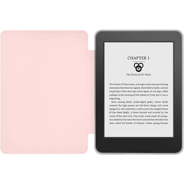 7-tommers Kindle Paperwhite-etui (12. generasjon - 2024), Ultraklart, Mykt, Fleksibelt, Gjennomsiktig, Søvn/Automatisk Vekking