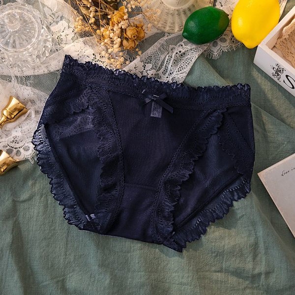 Kvinners Blonderi Undertøy Sexy Pustende Stramme Truser Multi-Pack