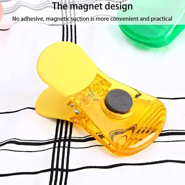 6 Magnetiske Klips, Kjøleskapsmagneter, Magnetisk Vegg