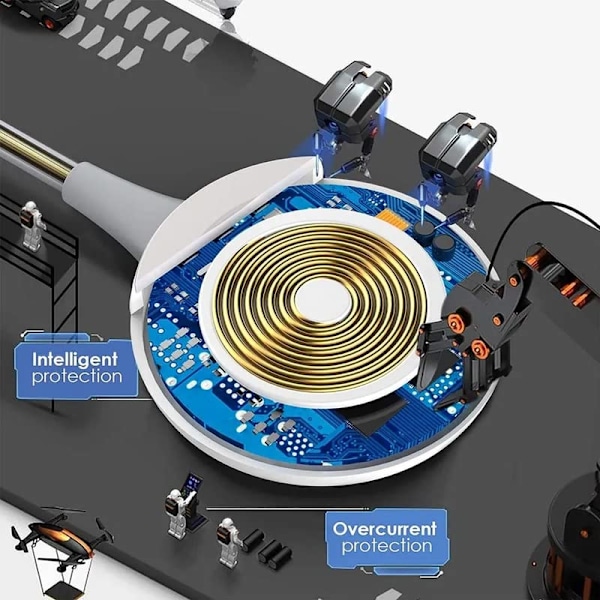 Trådløs magnetisk smartklokkelader for iWatch Series 5/4